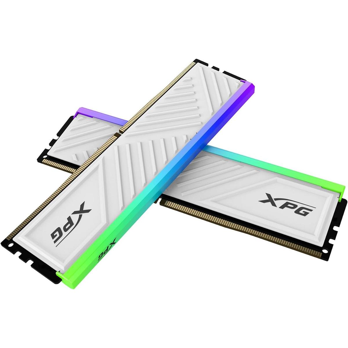 RAM DDR4 XPG SPECTRIX D35G 16GB 3200 MHZ RGB WHITE